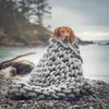 Zum Stricken & Häkeln mit 3 cm dickem Garn | Dicke  für Produktbild-Vorschau 4