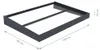 Westmann Metall Vordach Moda A Anthrazit  80x100x14 cm Produktbild-Vorschau 5