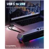 Barre de son – Enceintes pour PC avec câble et Bluetooth Voir les images du produit 2