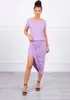 Kesi Asymmetrisches Damenkleid Escenas lila Universal Produktbild-Vorschau 1