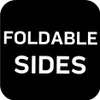 A black background with white text indicating product features. Produktbild-Vorschau