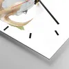 Wanduhr - Quadrat - Glasuhr - Känguru Mama Kind - 30x30cm - Produktbild-Vorschau 5
