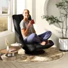 Fotel gamingowy COSTWAY z obrotem o 360°, 4-stopniową Podgląd zdjęcia produktu 2