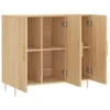 vidaXL Kredens dąb sonoma 90x34x80 cm materiał Podgląd zdjęcia produktu 5