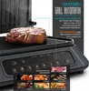 Arendo Kontaktgrill mit Digitalsteuerung in Grau - Produktbild-Vorschau 4