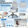 Chaise de bureau YARDIN, grise, ergonomique, avec Voir les images du produit 5