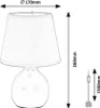 Rabalux Ingrid rosa lampada da tavolo per lampadina E14 Anteprima dell’immagine prodotto 4