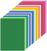100 Blatt - 120g Tonpapier A4 Bunt, Bastelpapier Buntes Produktbild-Vorschau 1