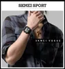 A man wearing a plaid shirt and a SKMEI watch. Produktbild-Vorschau