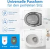 LOBENSWERK Toilettendeckel Grau Anthrazit [Einfache Produktbild-Vorschau 2