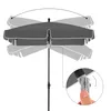 SONGMICS Sonnenschirm 180 x 125 cm UPF 50+ Sonnenschutz Produktbild-Vorschau 4