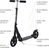 Micro Scooter Suspension noir trottinette City Voir les images du produit 14