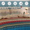 Bettwäsche-Set 220x240cm 3-teilig Baumwolle Bunt Vintage Produktbild-Vorschau 6