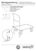 Schiebebügelwagen 400 kg 1000x700 mm Produktbild-Vorschau 4
