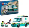 LEGO City Rettungswagen - Spielzeug mit 2 Minifiguren Produktbild-Vorschau 1
