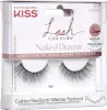 KISS Naked Drama Veil Strip Falsche Wimpern, 3D Nerzeffekt, Produktbild-Vorschau 5