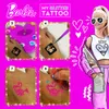 Lisciani 100958 - Barbie Glitzer Tattoos My Glitter Tattoo Produktbild-Vorschau 4