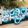 Herzbonbons zu Hochzeit Taufe Kommunion 500g blau-weiß Produktbild-Vorschau 5