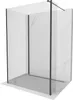 Mexen Kioto Walk-in-Dusche 110 x 105 x 30 cm, transparent, Produktbild-Vorschau 1