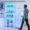 VOWNER Glasvitrine mit 3-Farben-LED - Bewegungssensor, 5 Produktbild-Vorschau 6