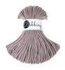 Bobbiny Junior 3 mm 100 m Pearl Schnur Produktbild-Vorschau 1