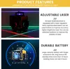 4D 16řádková laserová vodováha s automatickým Náhled obrázku produktu 8
