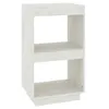 Libreria vidaXL bianca 40x35x71 cm in legno massello di Anteprima dell’immagine prodotto 1