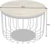 riess-ambiente Runder Couchtisch FACTORY LOFT 60cm natur Produktbild-Vorschau 10