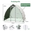 Hühnerstall 2.5x2x2m Hühnerhaus Kleintierstall Produktbild-Vorschau 8