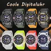 findtime Militär Herrenuhr Digital Analog, 5ATM Produktbild-Vorschau 7