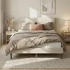 Polsterbed 140x200 cm, beige, tweepersoonsbed met Productafbeelding-voorbeeld 11