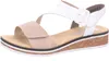 Rieker Damen Keil-Sandaletten Weiß/Beige Voir les images du produit 20