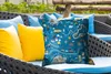 MuchoWow® Outdoor Kissen - Kinder - Auto - Tiere - Blau - Produktbild-Vorschau 4