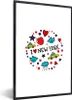 MuchoWow® MuchoWow® Gerahmtes Poster New York - Zeichnung - Produktbild-Vorschau 1