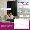 Samt Vorhang Ösen Gardine Velvet blickdicht abdunkelnd, Produktbild-Vorschau 5