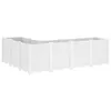 Weiß Pflanzkübel Weiß 160x120x53 cm PP Beete Beete Produktbild-Vorschau 6