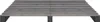 vidaXL Paletová postel Grey z masivní borovice 200×200 cm Náhled obrázku produktu 3
