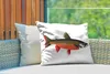 MuchoWow® Outdoor Kissen - Fisch - Rot - Lachs - 60x40 cm - Produktbild-Vorschau 3