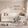 Letto imbottito Merax Daybett 90x200 cm con vano Anteprima dell’immagine prodotto 4