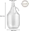 lilawelt24 6x 5L Glasballon Gallone mit Bügelverschluss und Produktbild-Vorschau 2