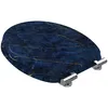 WC sedátko SANILO® s mechanismem Soft-Close Marmor Darkblue Náhled obrázku produktu 4