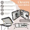KESSER® Lit de massage mobile pliable, 3 zones, réglable en Voir les images du produit 5