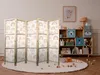 A room for children with a folding screen and a bookshelf. Náhled obrázku produktu