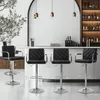 Yaheetech 4er Set Barhocker Drehstuhl höhenverstellbar, Produktbild-Vorschau 9