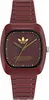 Adidas Uni Uhr RETRO WAVE ONE Keramik rot AOSY24028 Produktbild-Vorschau 1