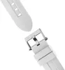 Close-up of a white watch strap and buckle. Náhled obrázku produktu