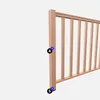 HECTO - Kit de remplissage pour balustrade en bois de 1,5 m Voir les images du produit 7