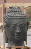 Schöner Buddha Kopf aus Steinguss perfekt für den Garten Produktbild-Vorschau 2