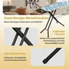 STANEW Bügelbrett 122 x 38 cm,Klappbares Bügelbretter Produktbild-Vorschau 4