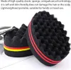 4 Stück Twist Sponge Afro Kamm Magic Curl Sponge HaarbüRste Produktbild-Vorschau 3